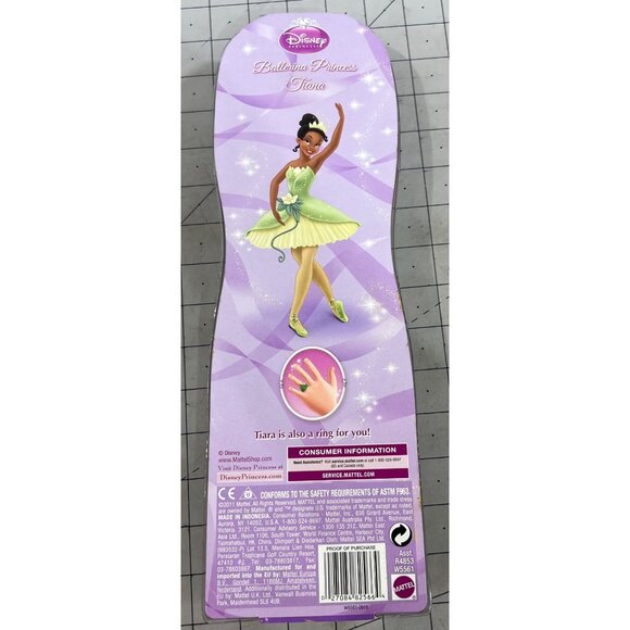 Disney Princess Ballerina Princess Tiara Doll New R4853 W5561 - Picture 4 of 5